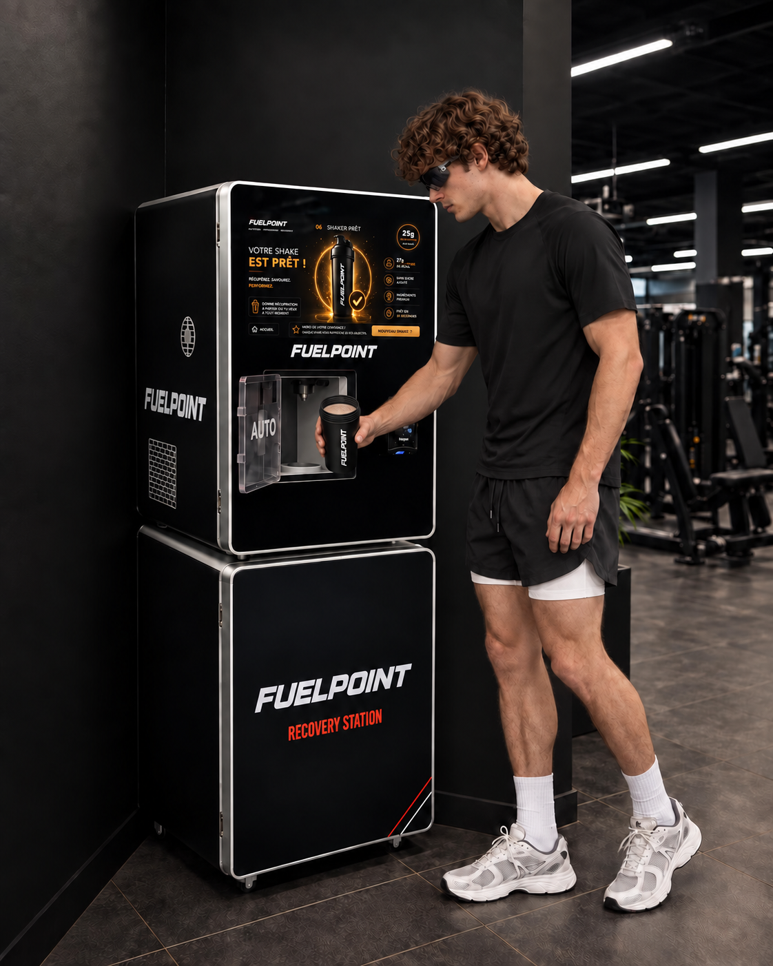 Machine FuelPoint Recovery Station en salle de sport