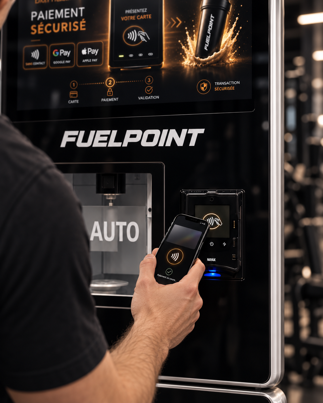 Paiement sans contact FuelPoint